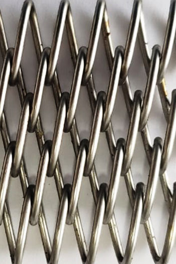 Tejido solo con espirales derechas.8.4x12.7x2mm